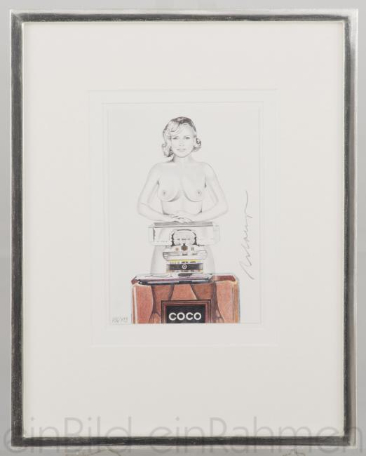 Coco Cookie Mel Ramos Giclée-Druck von der gallerie EinBild EinRahmen